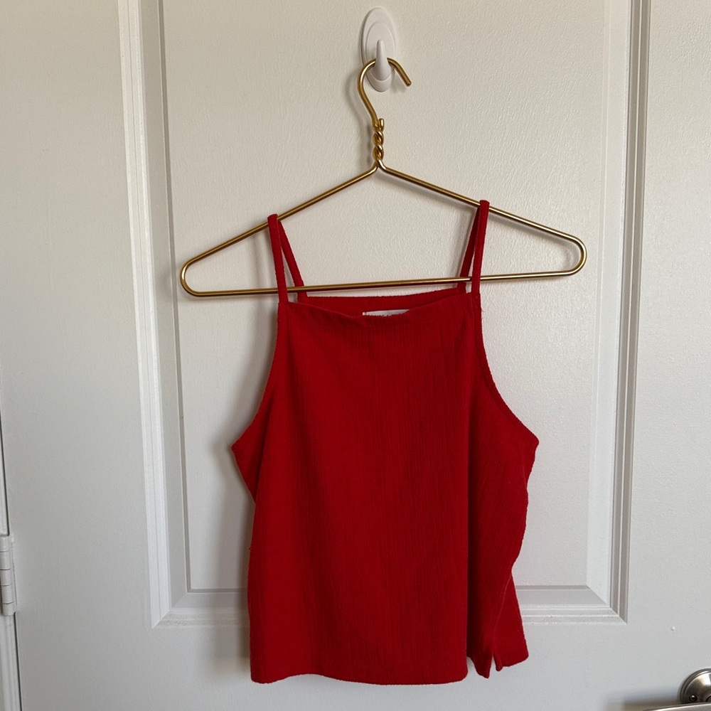 Madewell Red Camisole Top